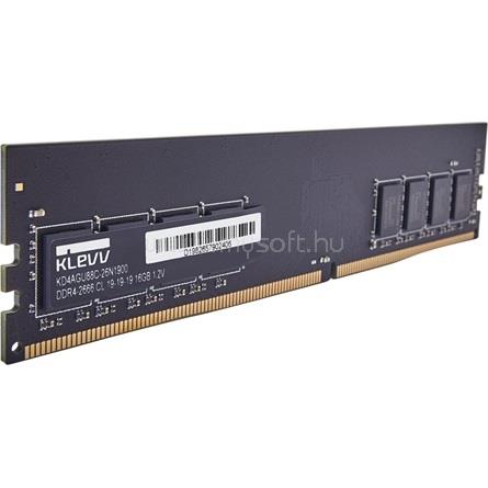 KLEVV 16GB 3200MT/s DDR4 memória CL22 fekete OEM