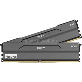 KLEVV BOLT V 32GB 6000MT/s DDR5 memória CL30 Kit of 2 AMD-re optimalizált szürke KD5AGU880-60A300H small