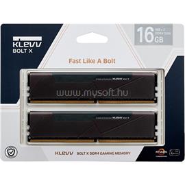 KLEVV BOLT X 16GB 3600MT/s DDR4 memória CL18 Kit of 2 fekete KD48GU880-36A180U small