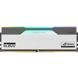 KLEVV CRAS V ROG 32GB 6200MT/s DDR5 memória CL30 Kit of 2 fehér-szürke RGB KD5AGUA80-62B320P small