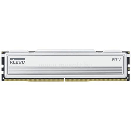 KLEVV FIT V 32GB 5600MT/s DDR5 memória CL30 Kit of 2 AMD-re optimalizált fehér