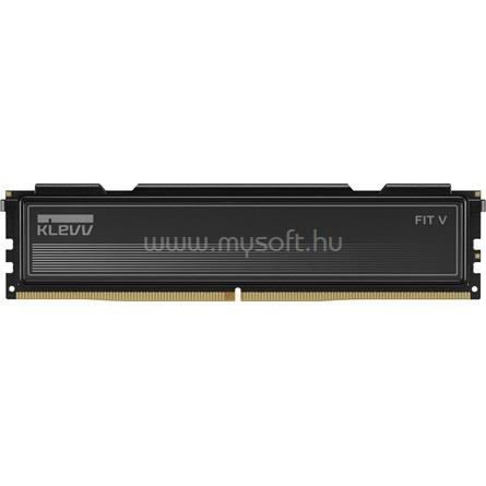 KLEVV FIT V 32GB 5600MT/s DDR5 memória CL30 Kit of 2 AMD-re optimalizált fekete