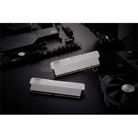 KLEVV URBANE V RGB 32GB 6000MT/s DDR5 memória CL28 Kit of 2 fehér RGB