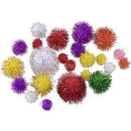 KNORR PRANDELL csillogó színes 10-25 mm 25 db/csomag pompom KNORR_PRANDELL_212681092 small
