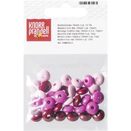 KNORR PRANDELL ovális 33 darabos pink fa gyöngy csomag KNORR_PRANDELL_216023524 small
