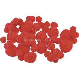 KNORR PRANDELL piros 8-20 mm 100 db/csomag pompom KNORR_PRANDELL_212681047 small