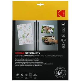 KODAK 150 micron, 10x15 cm 4 db, 13x18 cm 3 db, A4 3 db mágneses lamináló fólia KO-LMASSMAG-PK10C small
