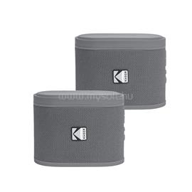 KODAK BRIXG2 Soundbrix Mini Bluetooth Coloured Portable Two Speakers Grey KO-BRIXGR2 small