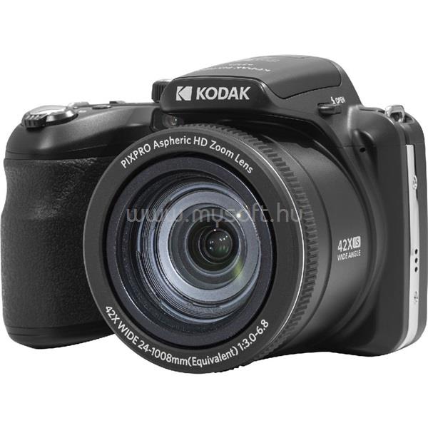 KODAK Pixpro AZ425 digitális fekete fényképezőgép