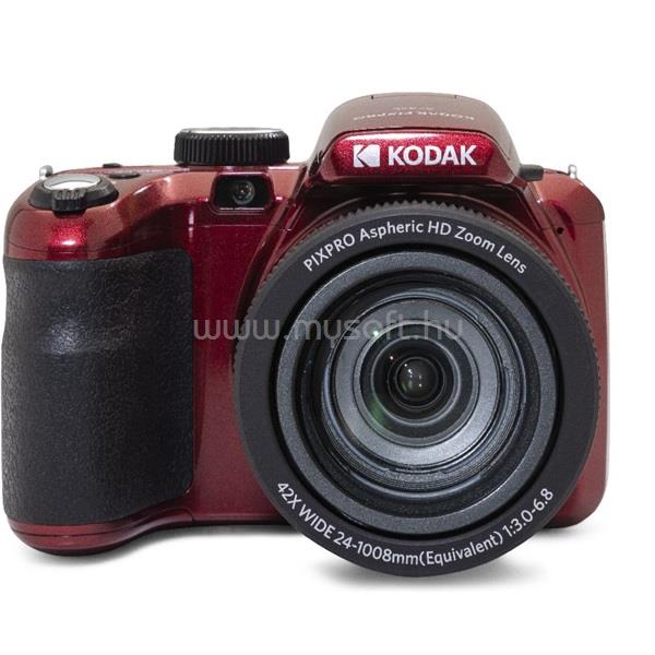 KODAK Pixpro AZ425 digitális piros fényképezőgép