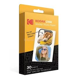 KODAK Zink instant fotópapír, 2x3" papírméret, előre kivágott 2 matrica, 30db KO-RODZ2X330C small