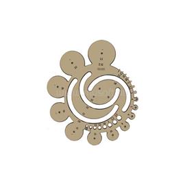 KOH-I-NOOR 749002 füstszínű Z32 rádiusz sablon KOH-I-NOOR_7250020000 small