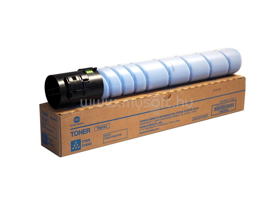KONICA MINOLTA C458/C558 [TN514C] kék eredeti toner