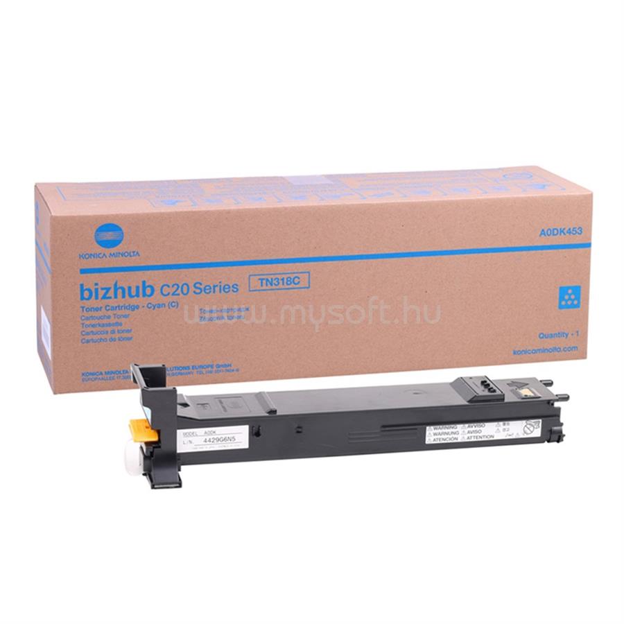 KONICA MINOLTA Minolta TN318 toner cyan ORIGINAL