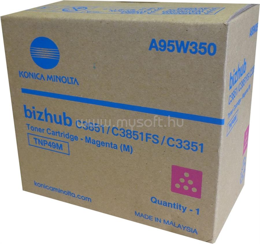 KONICA MINOLTA TNP49M toner (bíbor)