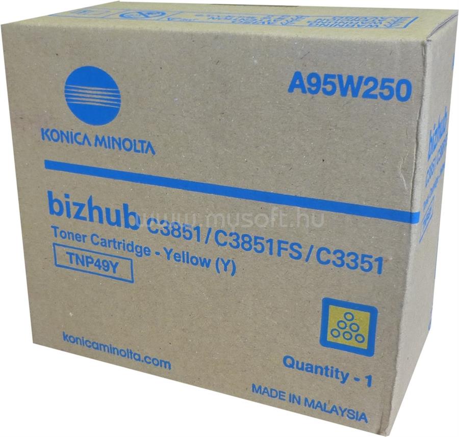 KONICA MINOLTA TNP49Y toner Yellow (Eredeti)