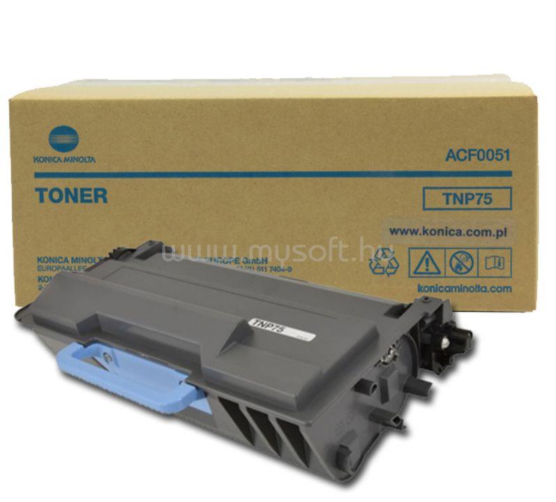 KONICA-MINOLTA TNP75 fekete eredeti toner