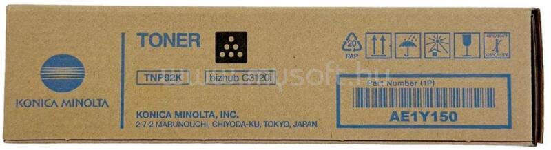KONICA-MINOLTA TNP92K fekete toner (6000 oldal)