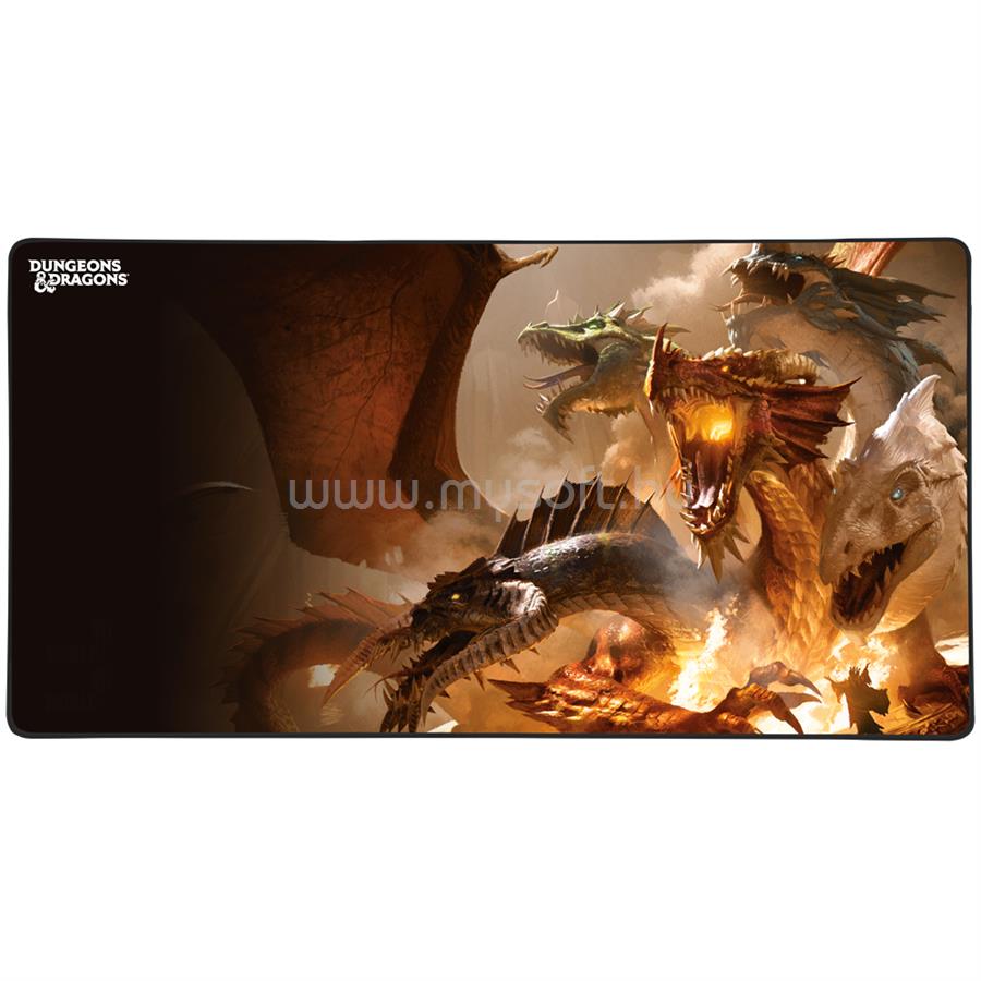 KONIX Dungeons & Dragons "Tiamat" Gaming egérpad 900x460mm (mintás)