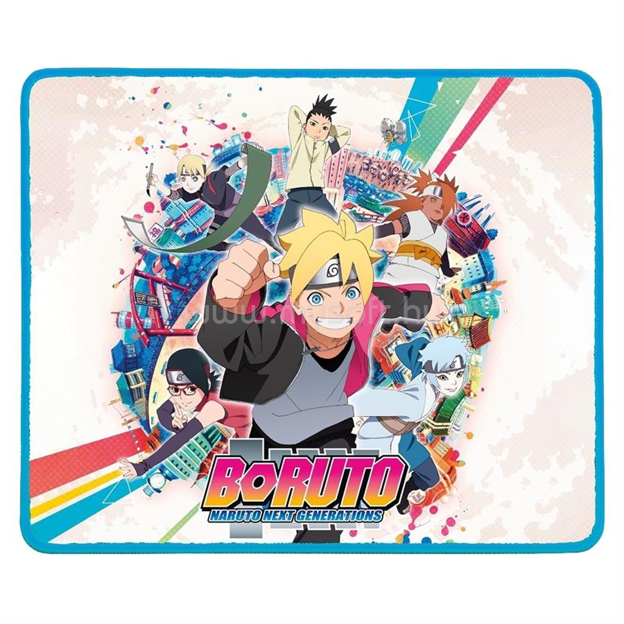 KONIX BORUTO "Next Generations" Gaming Egérpad 320x270mm, Mintás