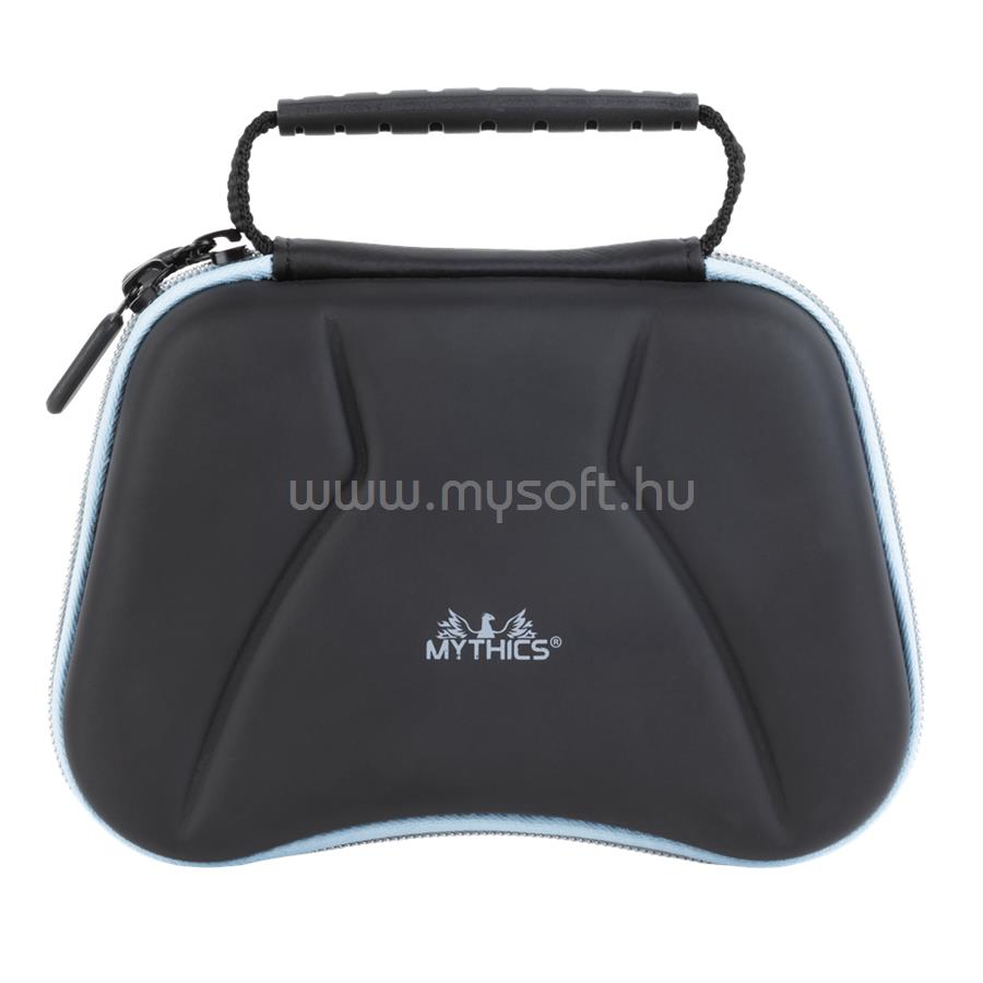 KONIX KX-MY-P5-PK-DS MYTHICS PS5 Dualsense kontroller Utazó táska + Védőkészlet, Fekete
