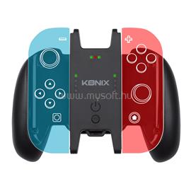 KONIX KX-NS-PNC MYTHICS Nintendo Switch/OLED Play & Charge Joy-Con Töltő egység (Mini Kontroller), Fekete KX-NS-PNC small