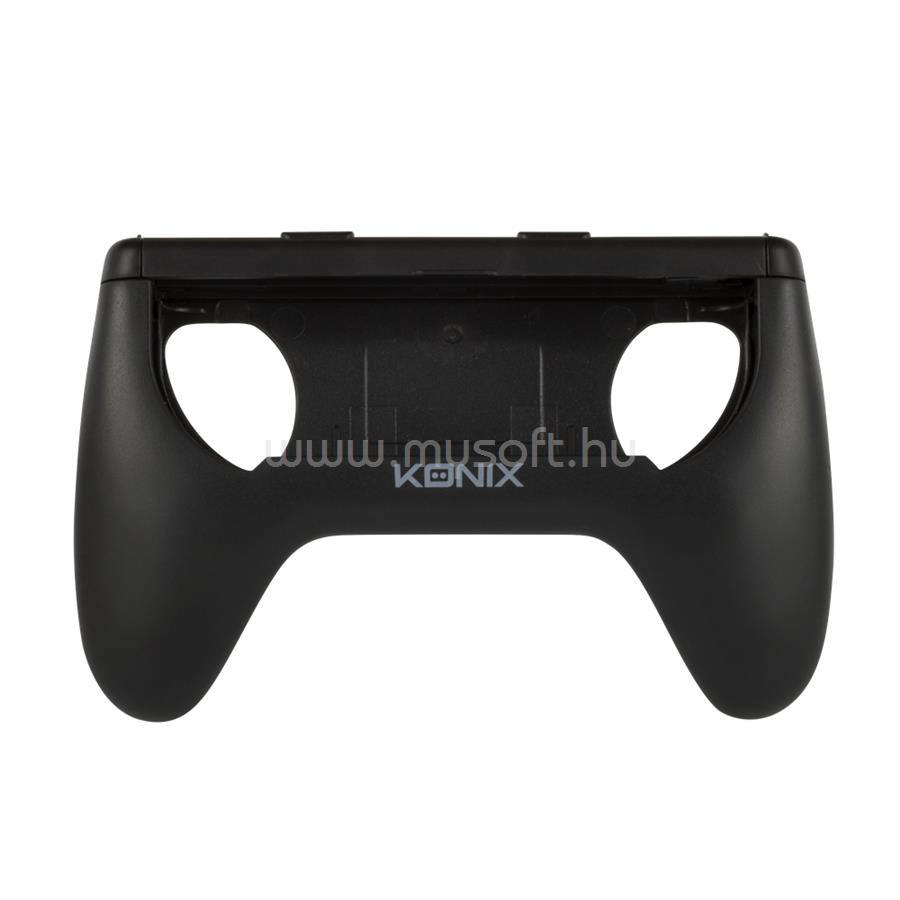 KONIX MYTHICS Nintendo Switch Ergonomikus markolat Joy-Con Kontroller-hez, Fekete (2-PACK)