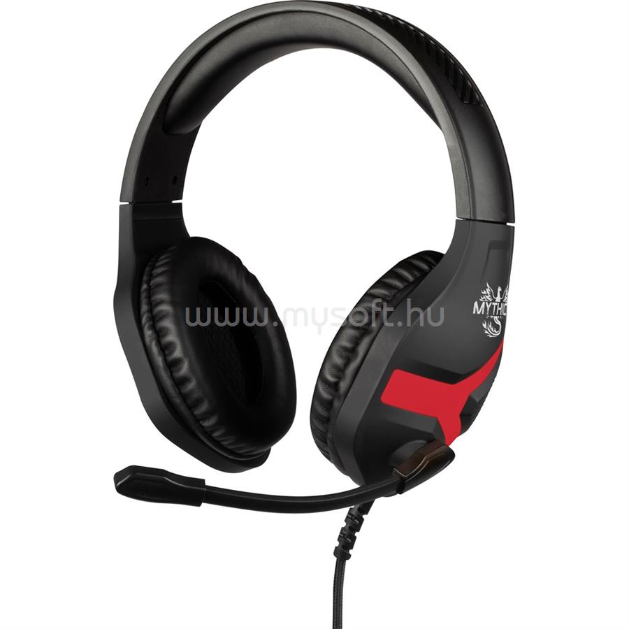 KONIX MYTHICS Nintendo Switch Nemesis vezetékes Gaming Stereo headset (fekete)