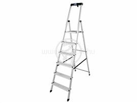 KRAUSE MONTO Safety háztartási dobogós létra Fokok száma: 6 | Dobogó magasság: 1,25 m | Alumínium KRAUSE_104001372 small