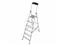 KRAUSE MONTO Safety háztartási dobogós létra Fokok száma: 6 | Dobogó magasság: 1,25 m | Alumínium KRAUSE_104001372 small