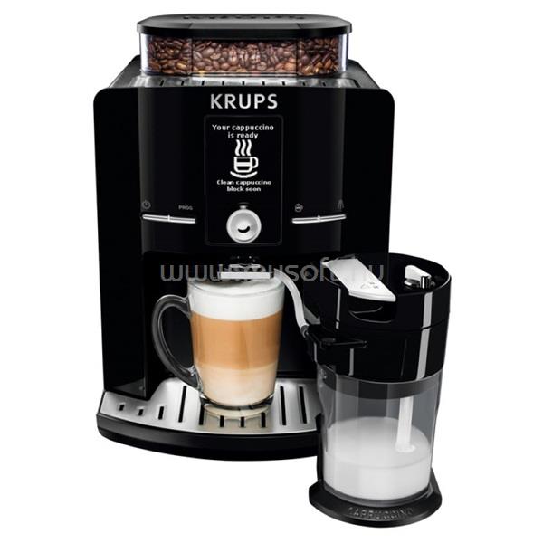 KRUPS EA829810 Latt`Espress fekete automata kávéfőző