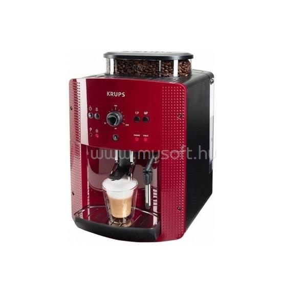 KRUPS Essential EA810 piros automata kávéfőző