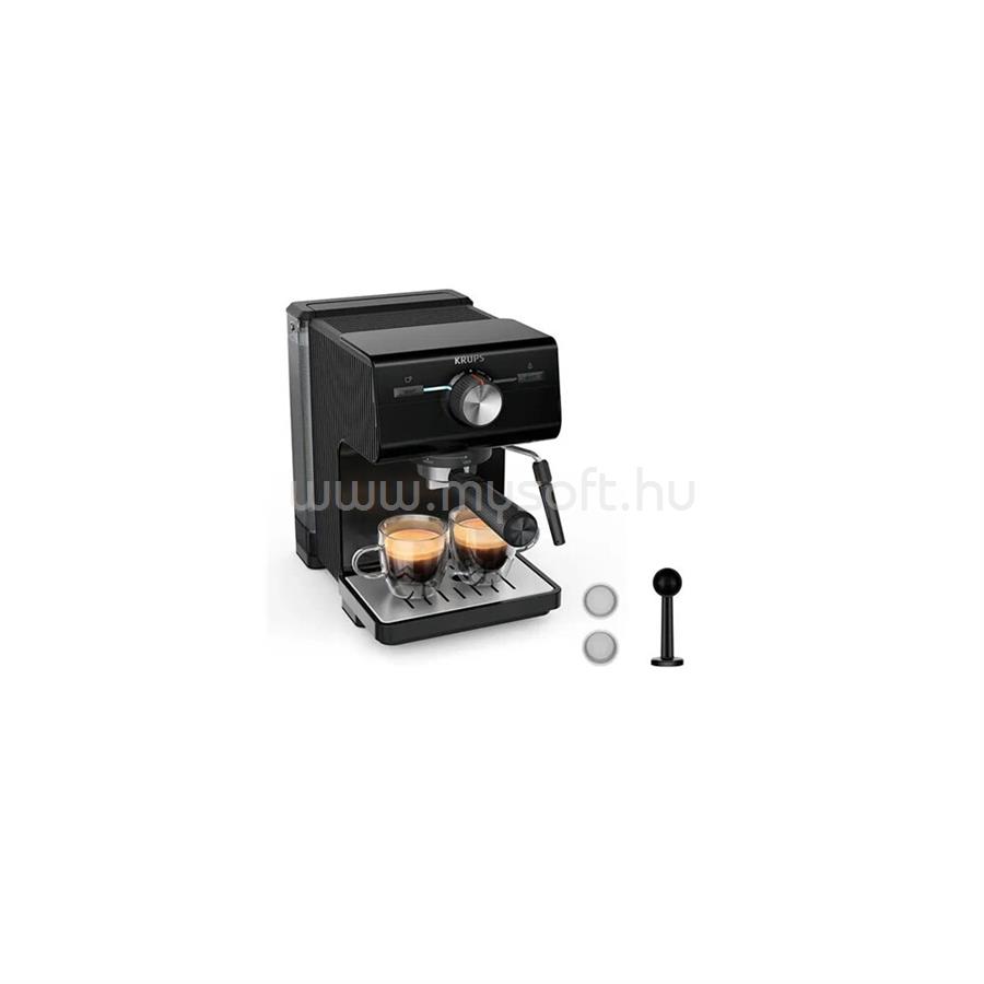 KRUPS XP381810 karos kávéfőző 15 bar