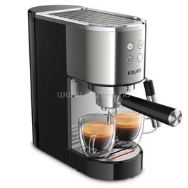 KRUPS XP442C11 Virtuoso eszpresszó karos kávéfőző, gőzfúvóka, 15 BAR, 2 csésze, 30 perces időzítö, 5 program KRUPS_XP442C11_ small