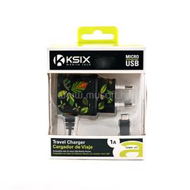 KSIX Fali töltő micro USB-vel; 1A - Trópusi KSIXB1740CD02FN small