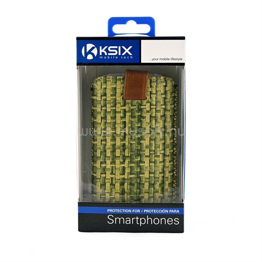 KSIX mobiltelefon tok - Zahara - zöld