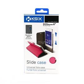 KSIX mobiltelefon tok 6  colos telefonokhoz, pink KSIXBXFU13T6.0R small