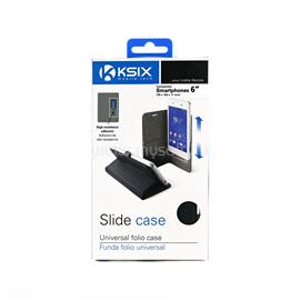 KSIX mobiltelefon tok 6 colos telefonokhoz, fekete KSIXBXFU13T6.0N small