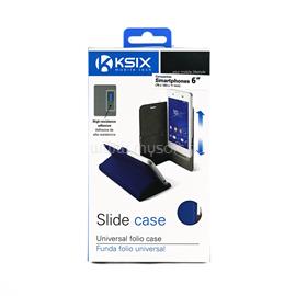 KSIX mobiltelefon tok 6 colos telefonokhoz, kék KSIXBXFU13T6.0AZ small
