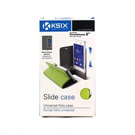 KSIX mobiltelefon tok 6 colos telefonokhoz, zöld KSIXBXFU13T6.0V small