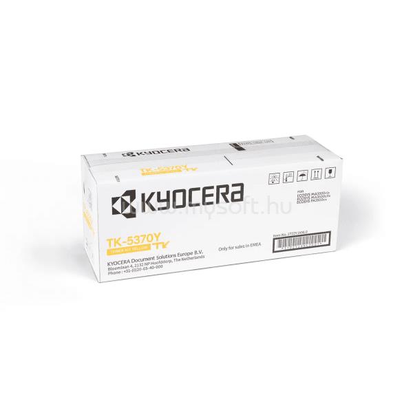 KYOCERA Toner TK-5370Y Sárga (5000 oldal)