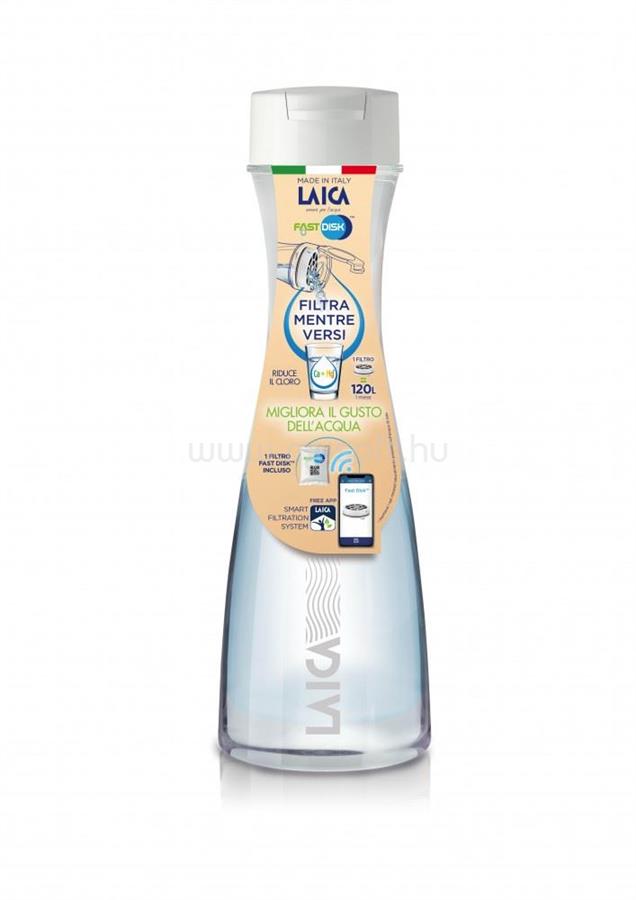 LAICA GlasSmart üveg vízszűrő palack 1,1 liter