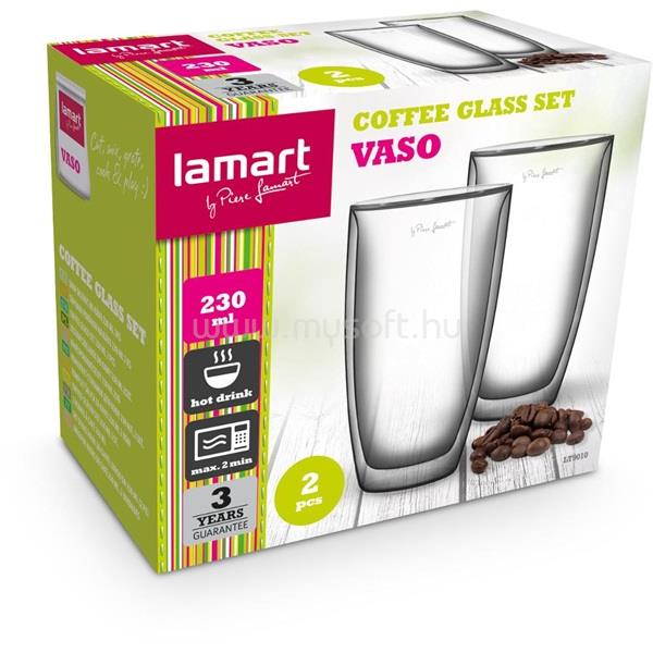 LAMART LT9010 Kávés pohárkészlet VASO