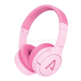 LAMAX BaseKid1 pink gyerek Bluetooth fejhallgató (rózsaszín) LXOHMBAKI01PA small