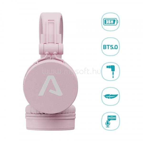 LAMAX Blaze 2 Pink Bluetooth-os fejhallgató