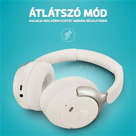 LAMAX HighComfort2 ANC aktív zajszűrős Bluetooth fejhallgató (fehér) LXOHMHIGC2AWA small
