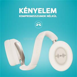 LAMAX HighComfort2 ANC aktív zajszűrős Bluetooth fejhallgató (fehér) LXOHMHIGC2AWA small