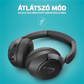 LAMAX HighComfort2 ANC aktív zajszűrős Bluetooth fejhallgató (fekete) LXOHMHIGC2ABA small