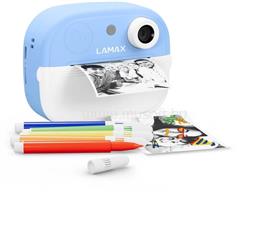LAMAX InstaKid2 Play hőpapíros gyerek fényképezőgép (kék) 8596687002403 small