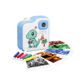 LAMAX InstaKid2 Pro Blue Hőpapíros gyerek fényképező Kék 8596687002205 small